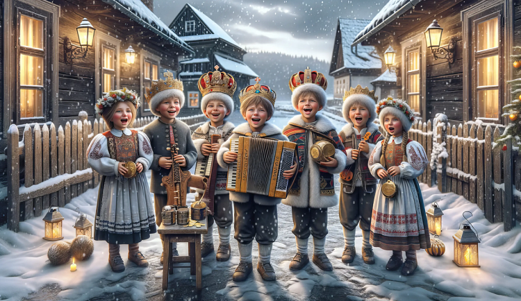 Den svatého Štěpána je především spojen s koledou