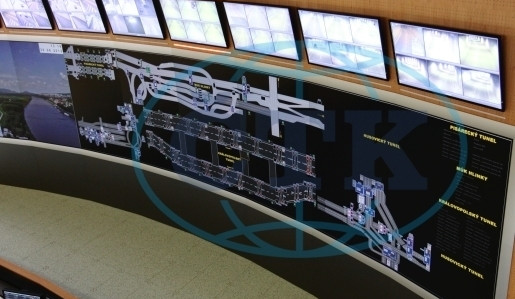 Dobrovského tunely, dispečink