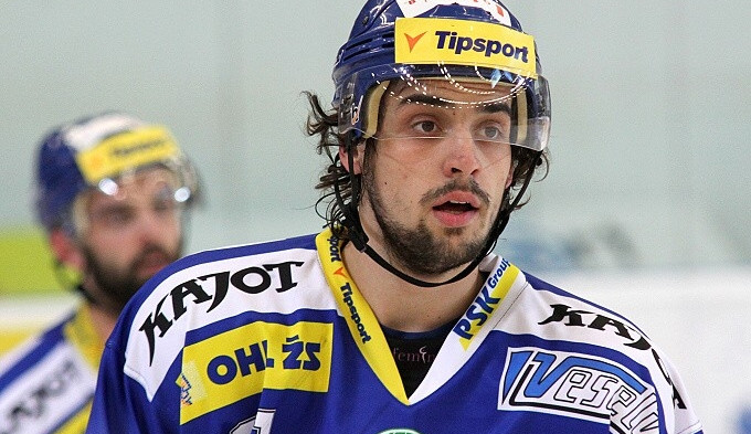 Střelec dvou gólů Komety Jakub Svoboda