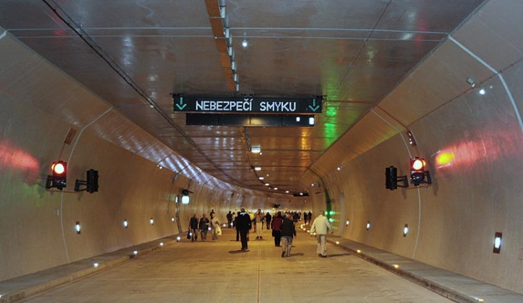 Královopolský tunel během dne otevřených dveří