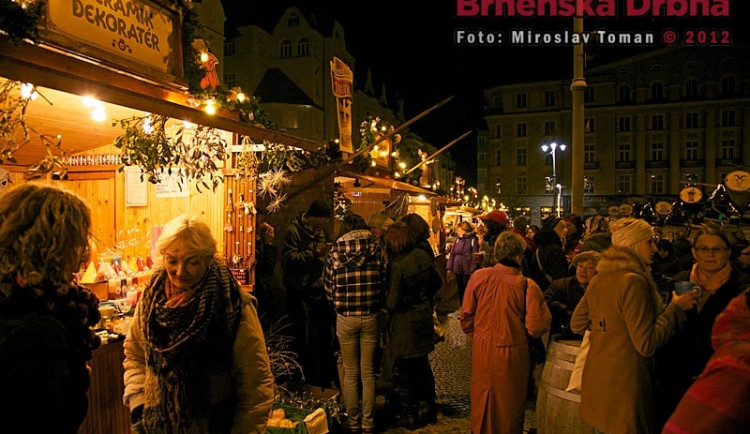 Vánoční pohoda na adventním trhu