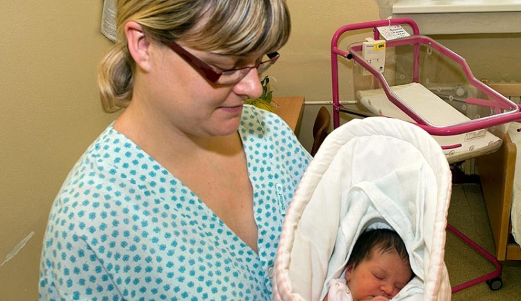 První Brňanka roku 2013 Justýnka s maminkou