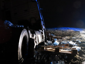 Dopravní nehoda, 22. km, směr Bratislava