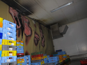 Požár v Modřicích