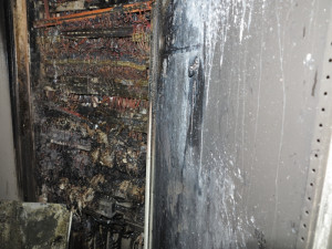 Požár v Modřicích