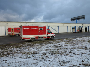 Požár v Modřicích