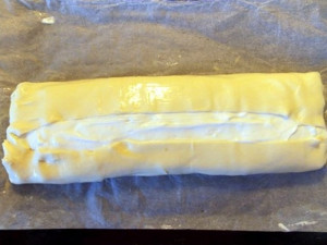 Tvarohovojablečný koláč