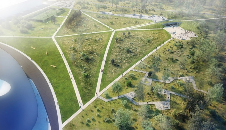 Nový park ve Čtyřech Dvorech vznikne ještě letos