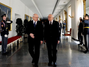 Prezidenti si v Brně předali nejvyšší státní vyznamenání