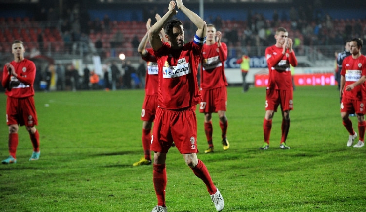 Fotbalisté Zbrojovky Brno