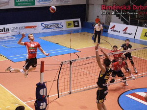 Volejbal Brno - VK Jihostroj České Budějovice 0:3