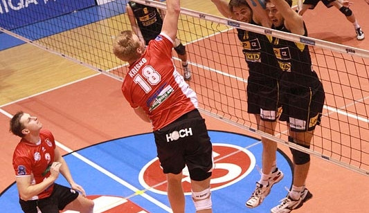 Volejbal Brno - VK Jihostroj České Budějovice 0:3