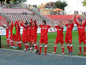 Brněnští fotbalisté slaví první jarní vítězství