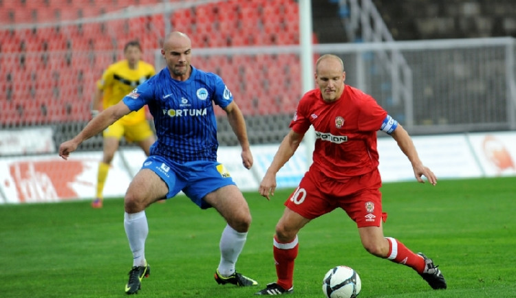 V podzimním střetnutí zvítězila Zbrojovka nad Libercem trefou z poslední minuty zápasu