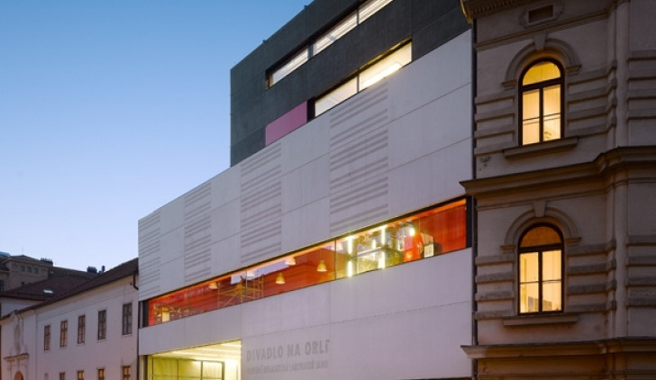 Novostavba Divadla na Orlí