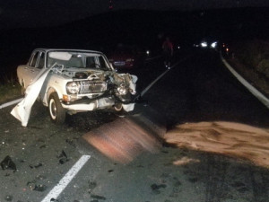 Při nehodě mezi Strážovicemi a Kyjovem zemřel motorkář, foto: HZS JMK