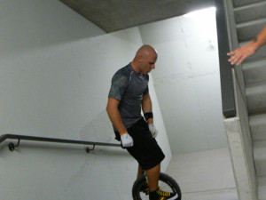 Rekord ve výstupu na jednokolce, foto: Pavel Jelínek, TV Motormix