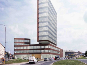 Multifunkční dům na Dornychu Dorn, vizualizace: Atelier RAW s.r.o.