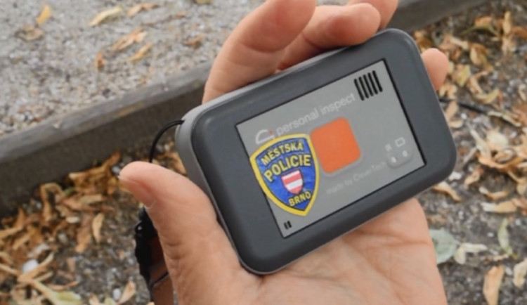 Alarm od městské policie, foto: Městská policie Brno