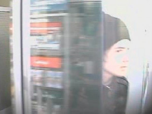 Fotografie pořízená bezpečnostní kamerou