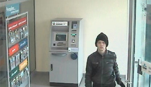 Fotografie pořízená bezpečnostní kamerou