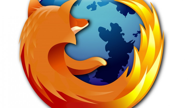 Logo prohlížeče Firefox - stylizovaná Panda červená