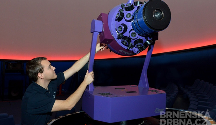 Digitárium hvězdárny na Kraví hoře, foto: Brněnská Drbna, Jiří Prýgl