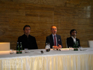Mário Radačovský, Martin Glaser a Jiří Heřman (zleva), foto: Brněnská Drbna, David Zouhar