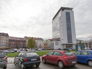 Čtyřicet metrů vysoká budova BVV, foto: Brněnská Drbna