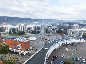 Ráno na brněnském výstavišti, foto: Brněnská Drbna