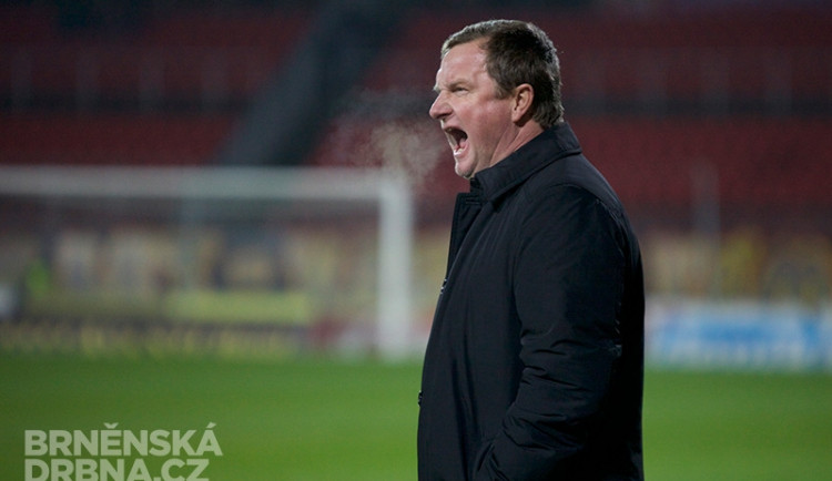 Loučící se trenér Vrba odchází k reprezentačnímu týmu, foto: Brněnská Drbna