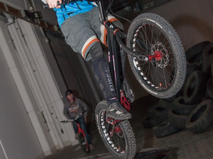 Ukázky biketrialu, festival IN-JOY, foto: Brněnská Drbna