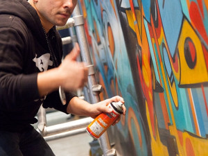 Grafitti, festival IN-JOY, foto: Brněnská Drbna