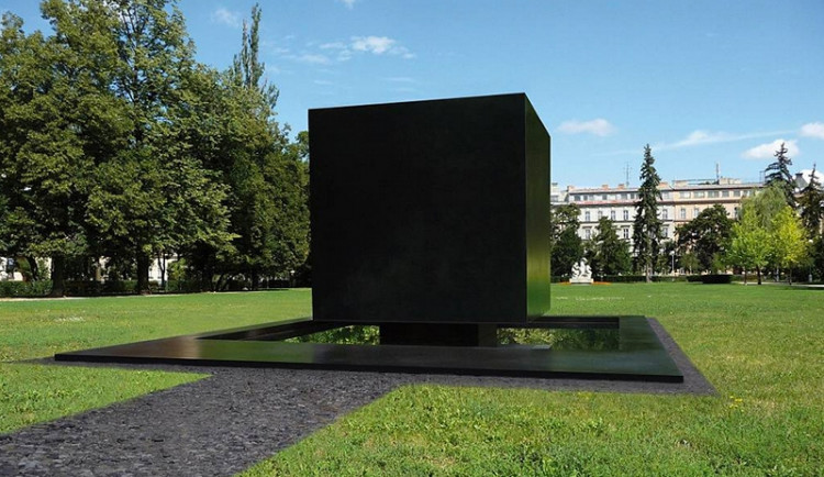 Vítězný návrh památníku holokaustu Daniela Václavíka, vizualizace: Daniel Václavík