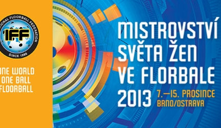 Oficiální banner Mistrovství světa žen 2013 ve florbale