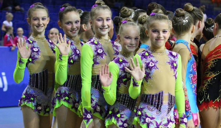 Gymnastky z klubu SKP MG Brno vybojovaly na Mistrovství České republiky cenné kovy, foto: Eliška Frühbauerová