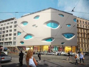 Obchodní centrum Letmo otevřelo začátkem května, vizualizace