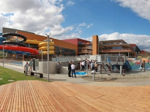 Aqualand Moravia přivítal první návštěvníky v srpnu, foto: Brněnská Drbna, Miroslav Toman