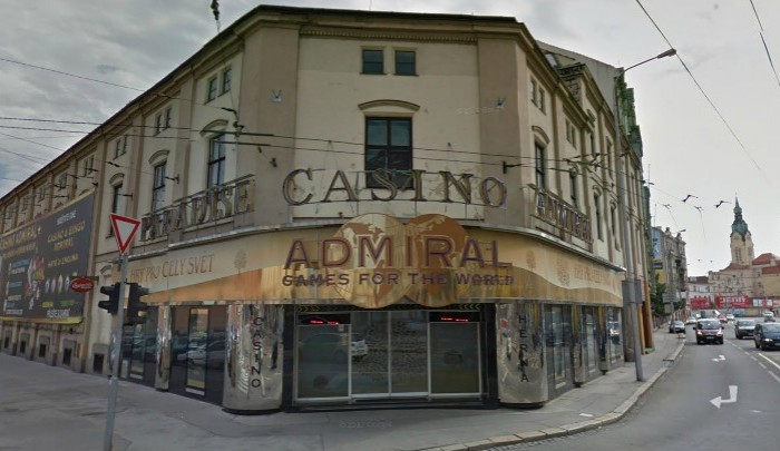 Kasino Admiral v Křenové ulici, foto: Google Maps