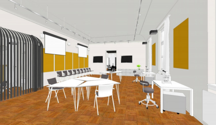 Takto bude v Mendelianu vypadat laboratoř, vizualizace: Moravské zemské muzeum