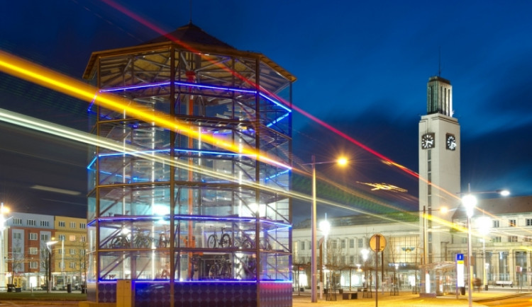 Město plánuje výstavbu Bike Tower, parkovací věže pro kola