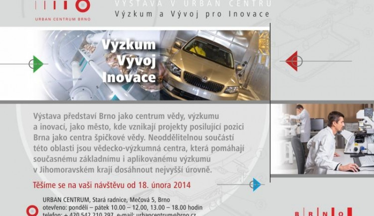 Leták akce v Urban centru Brno, foto: Urban centrum Brno