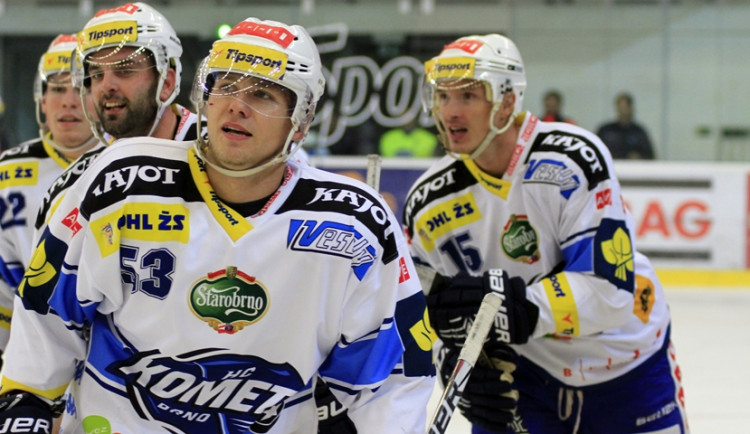 Vojtěch Němec sestřelil hattrickem Litvínov, foto: hc-kometa.cz