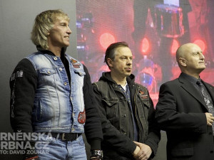 Členové motorkářského klubu Noční vlci z Ruska, foto: Brněnská Drbna, Miroslav Toman