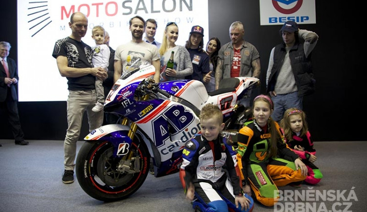 Křest motorky Karla Abrahama pro MotoGP, foto: Brněnská Drbna, David Zouhar