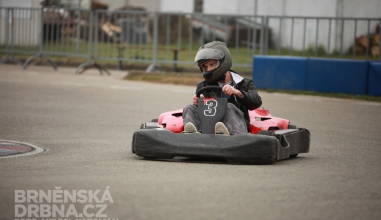 Motokárová dráha na Masarykově okruhu, foto: Brněnská Drbna, Miroslav Toman