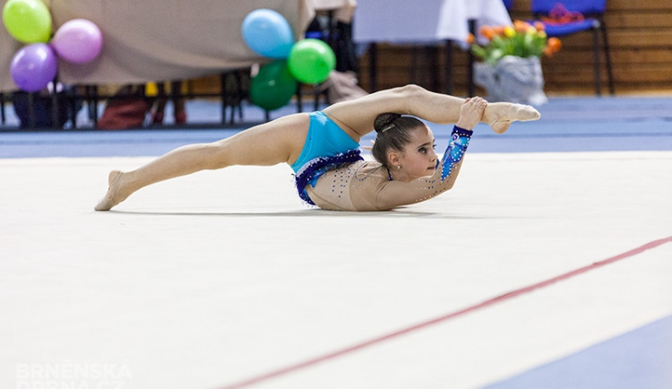 Brněnské moderní gymnastky vyhrály South Moravia Cup