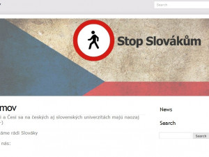 Stopslovakum.cz? Autor webu chtěl jen vyvolat diskuzi