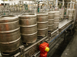 Stáčírna sudů v pivovaru Starobrno, foto: Starobrno