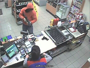 Lupič při přepadení použil samopal, foto: Policie ČR